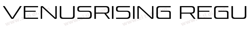 VenusRising Regular字体转换